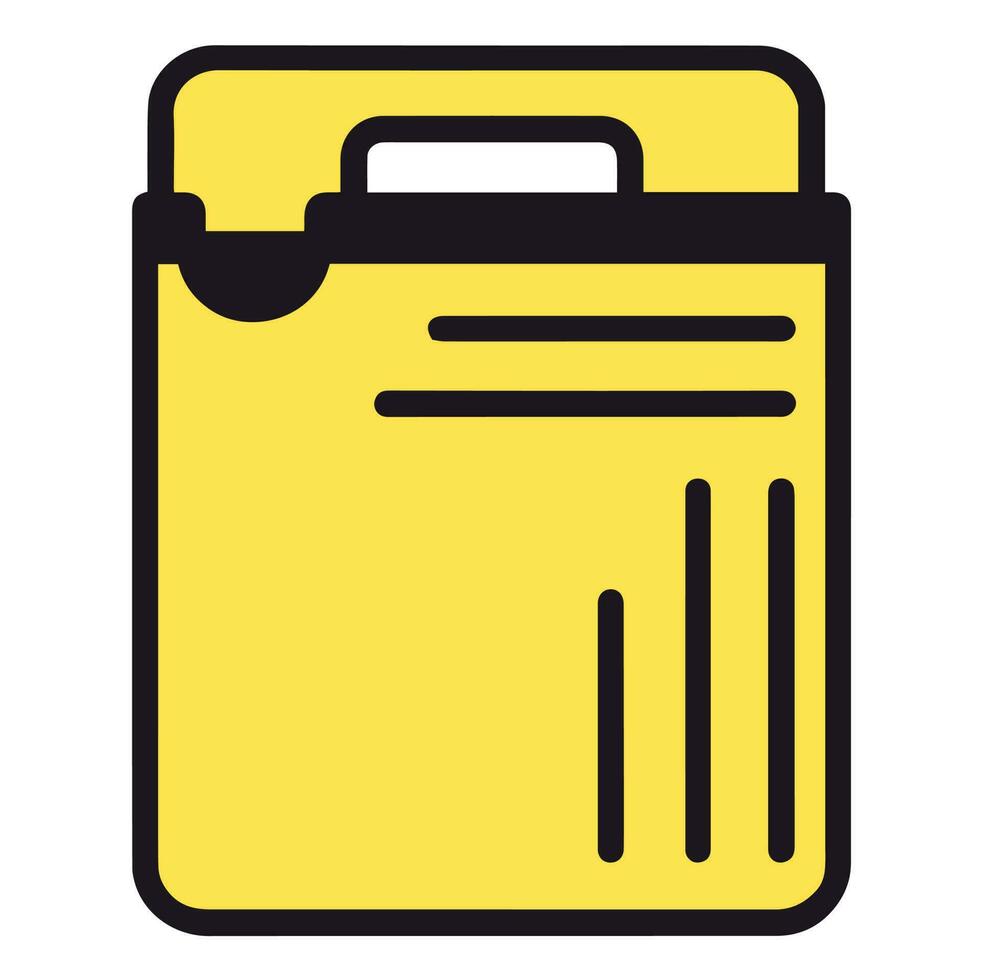 Folder icon for web and application vector