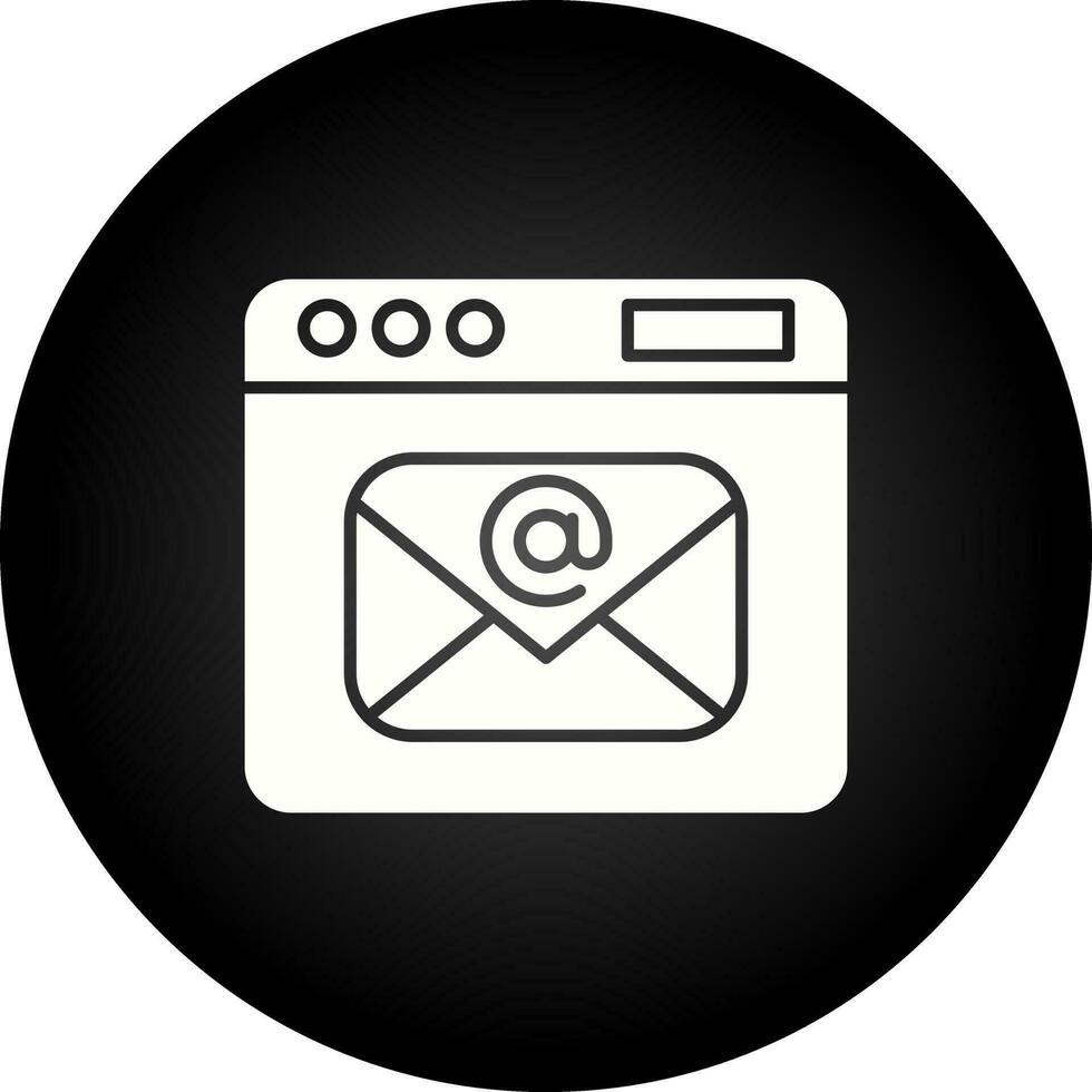 icono de vector de correo electrónico