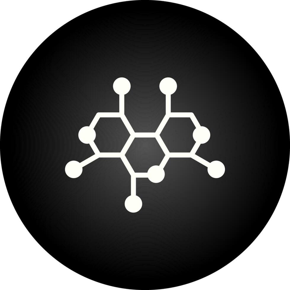 Molecule Structure Vector Icon