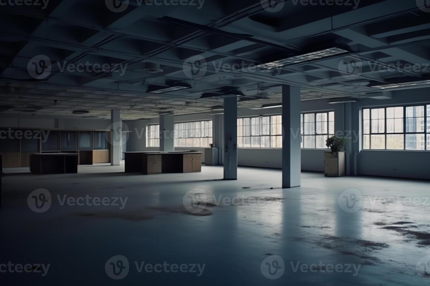 Empty office space. photo