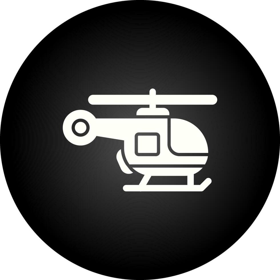 Helicopter Vector Icon