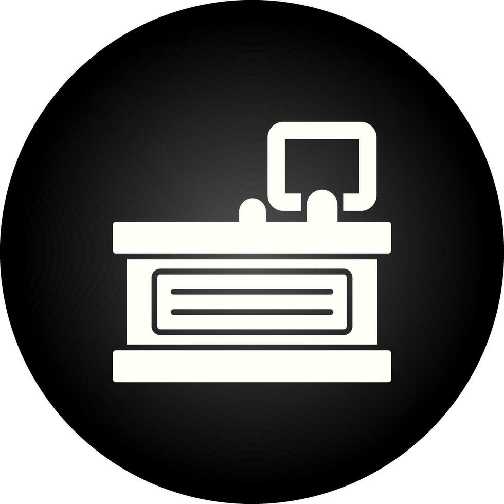 Reception Vector Icon