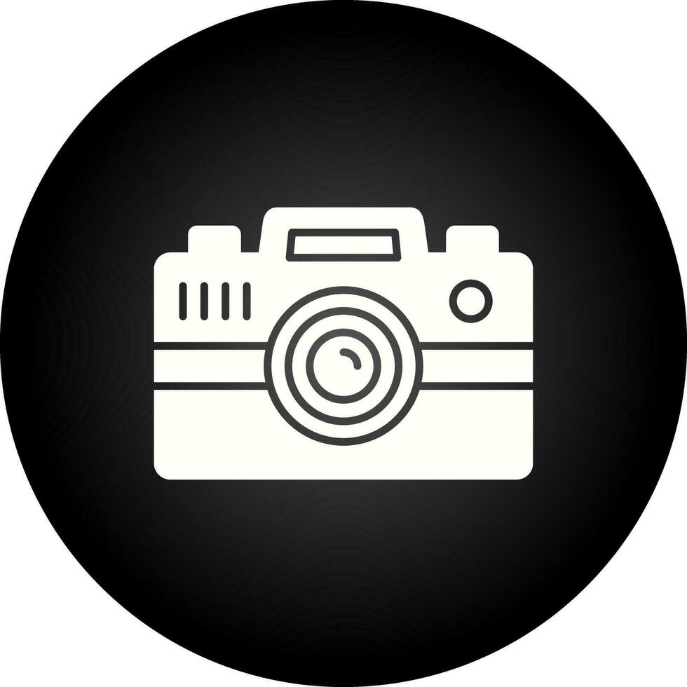 icono de vector de cámara de fotos