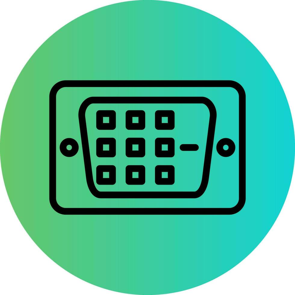 DVI Vector Icon Design