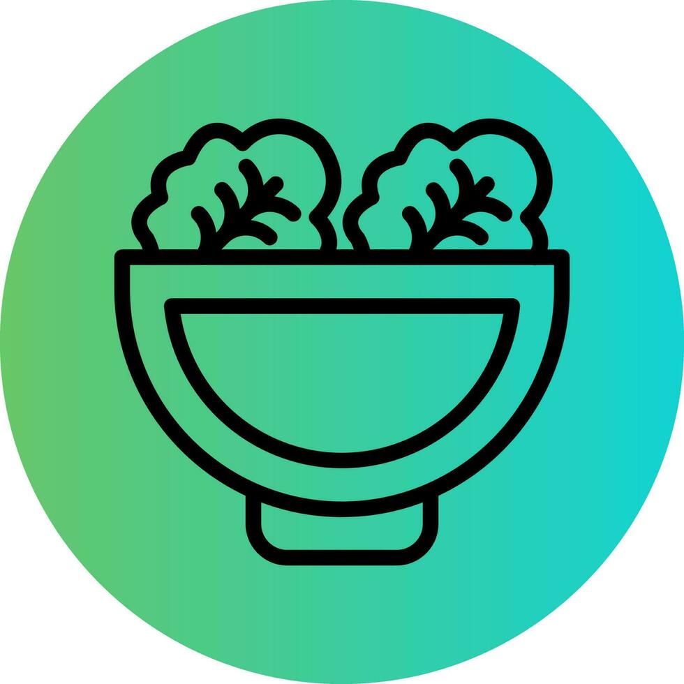 Salad Vector Icon Design