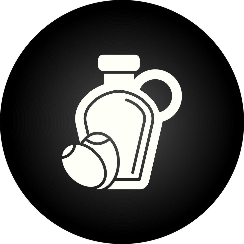 Olive Oil Vector Icon