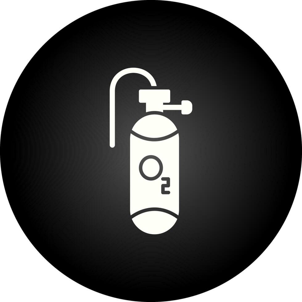 Oxygen Tank Vector Icon