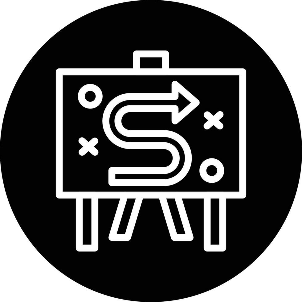 Strategy Vector Icon Design