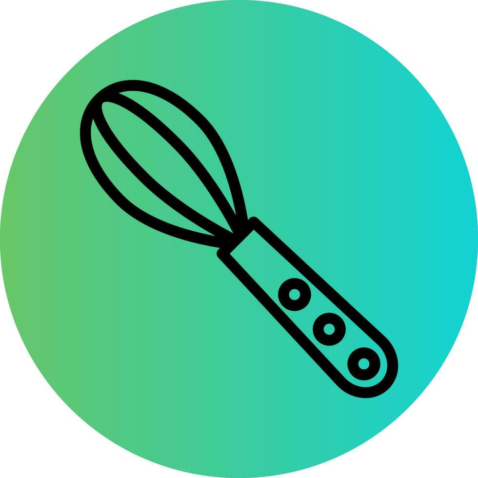 Whisk Vector Icon Design