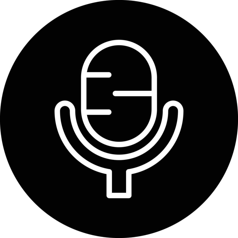 Microphone Vector Icon Design