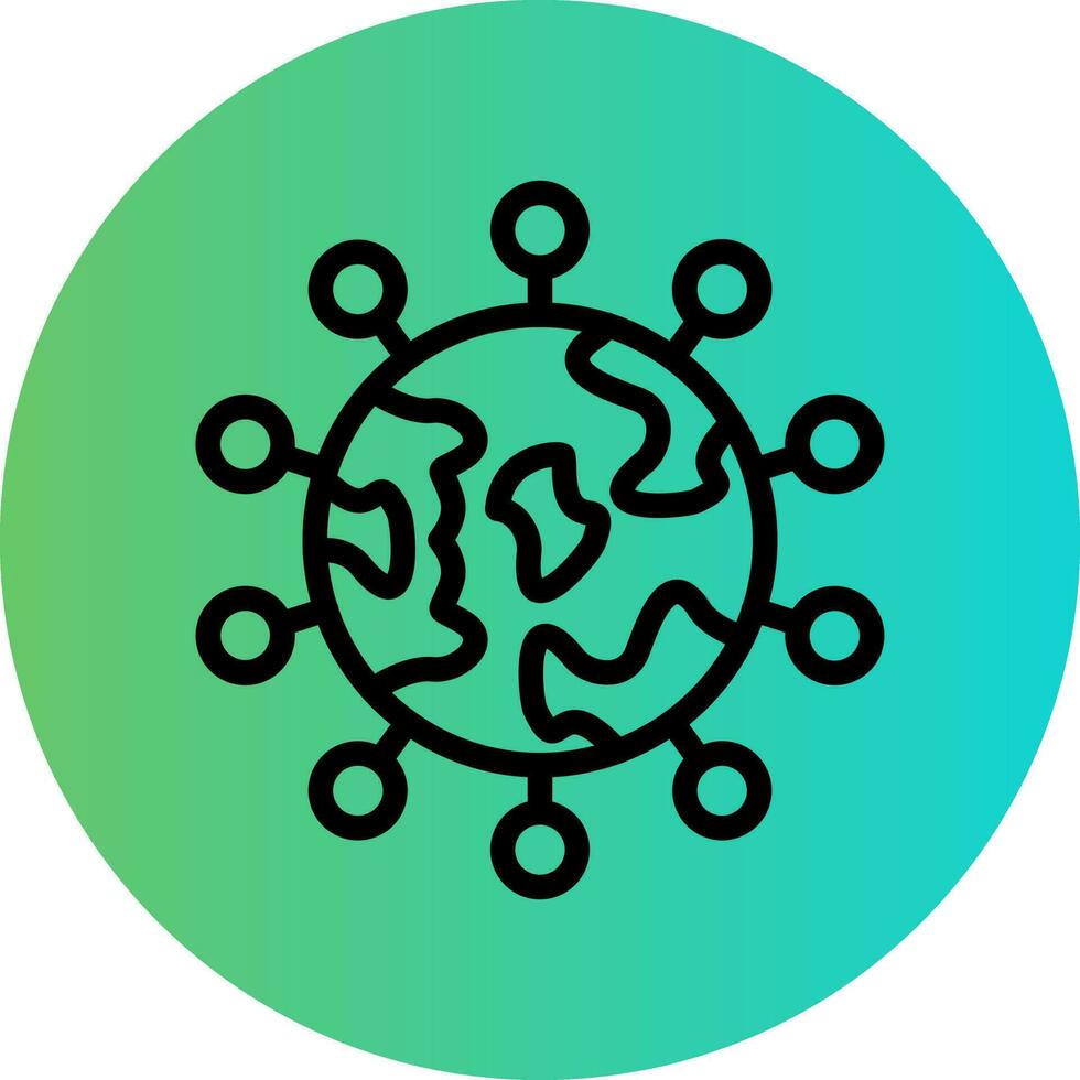 Pandemic Vector Icon Design