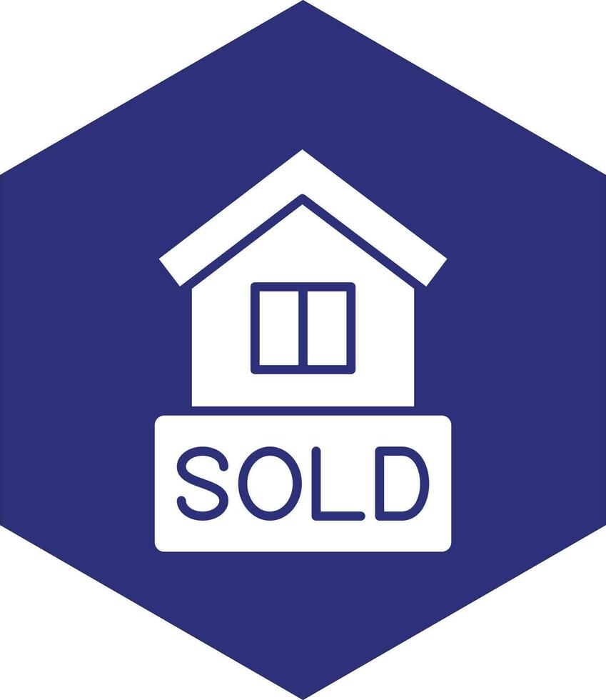 House Sold Vector Icon design