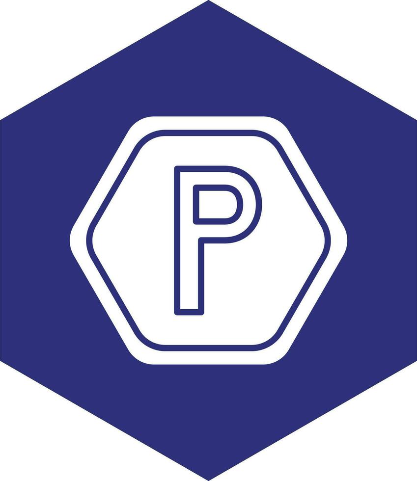 Parking Vector Icon design