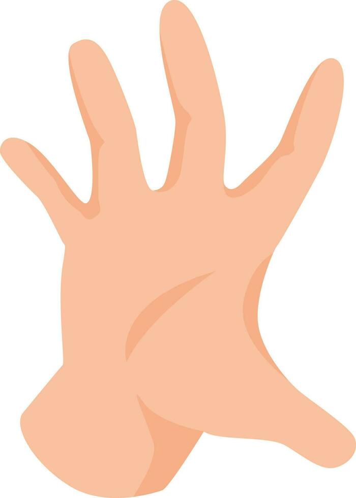 Hand human gesture, try to grab or catch 23356382 Vector Art at Vecteezy