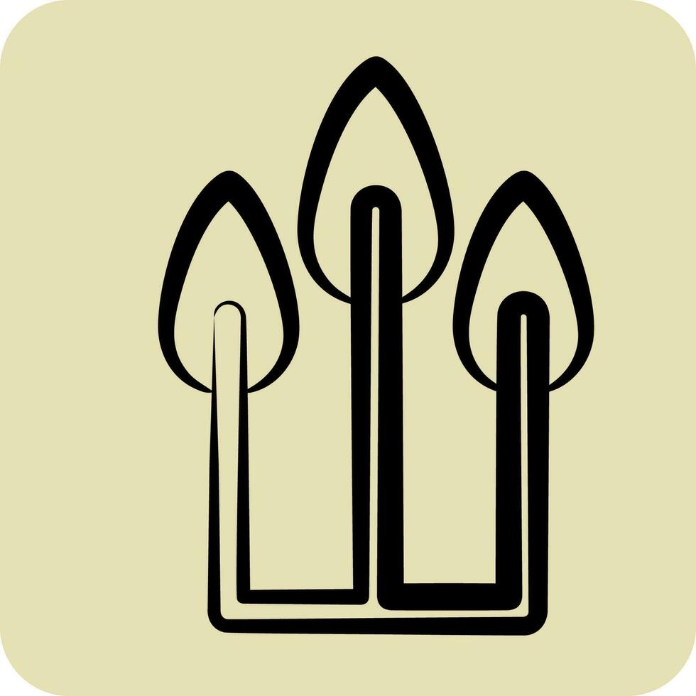Icon Natural Ingredients. related to CBD Oil symbol. glyph style. simple design editable. simple illustration vector