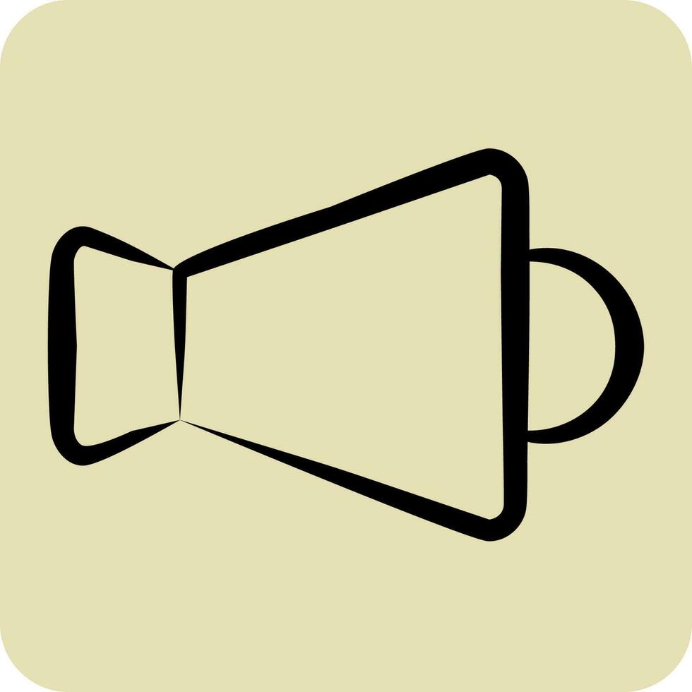 Icon Speaker. related to Eid Al Fitr symbol. glyph style. islamic. ramadhan. simple illustration vector