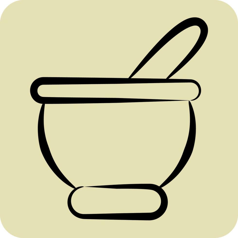 Icon Eat. related to Eid Al Fitr symbol. glyph style. islamic. ramadhan. simple illustration vector