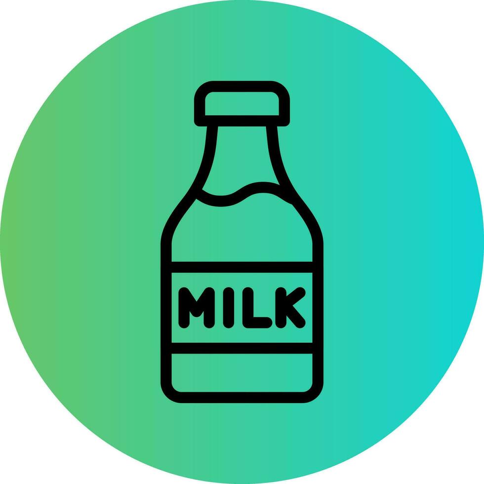 Milk Vector Icon Design