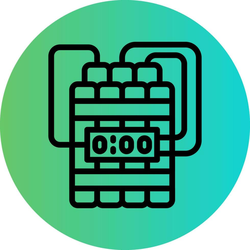 Dynamite Vector Icon Design