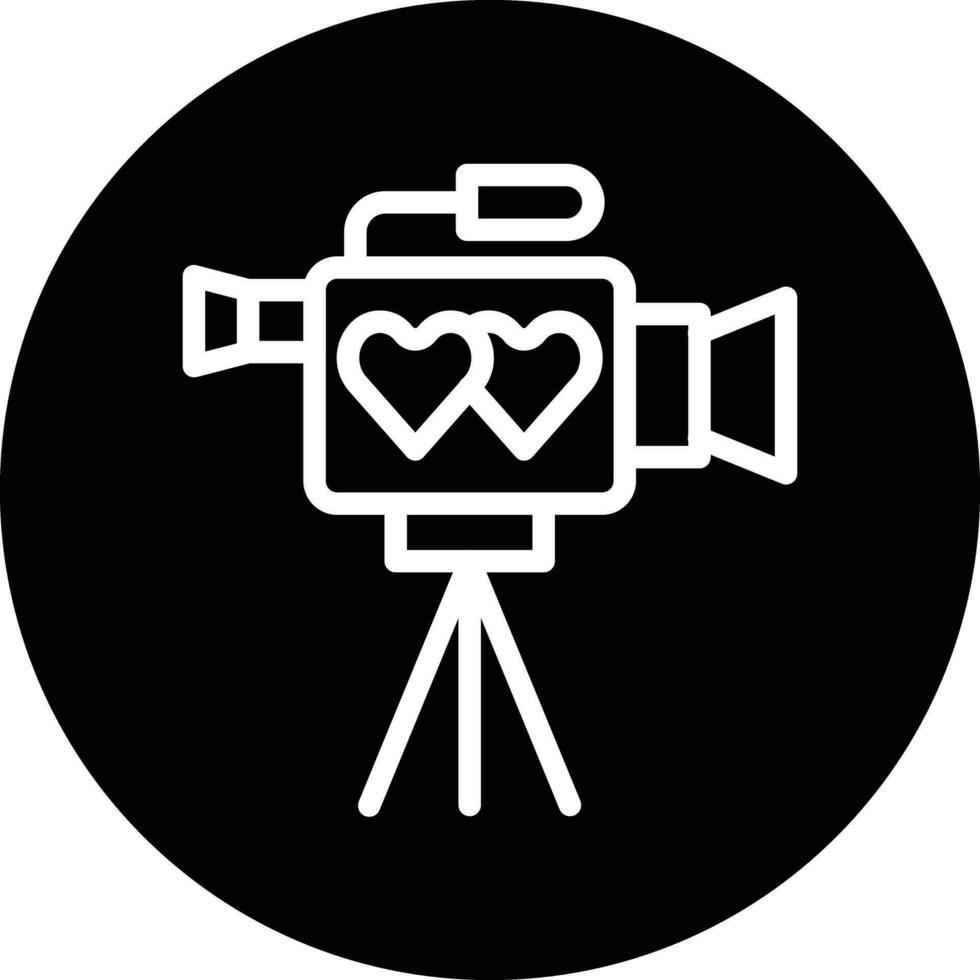 Video Camera Vector Icon Design