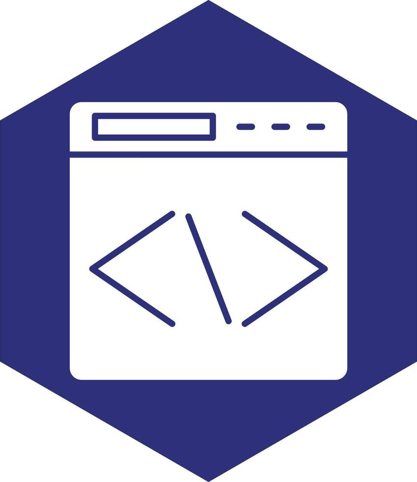 Coding Vector Icon design