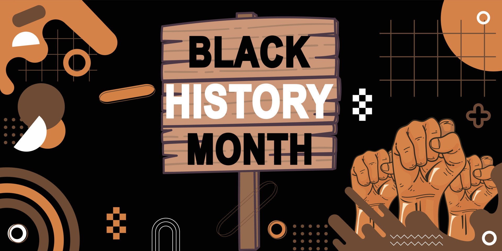 Black History Month Background Banner 23357608 Vector Art At Vecteezy Black History Month Background Banner 23357608 Vector Art At Vecteezy