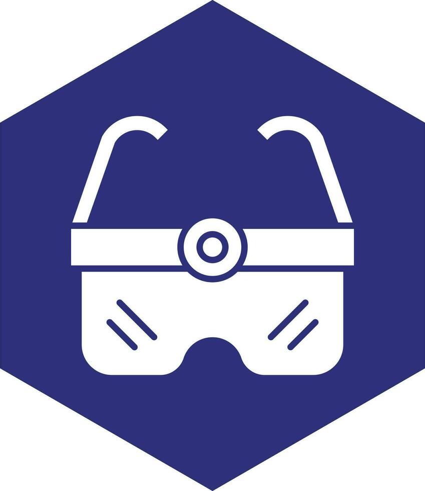 Camera Glasses Vector Icon design