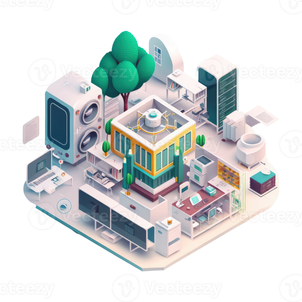 isometric city for company . png