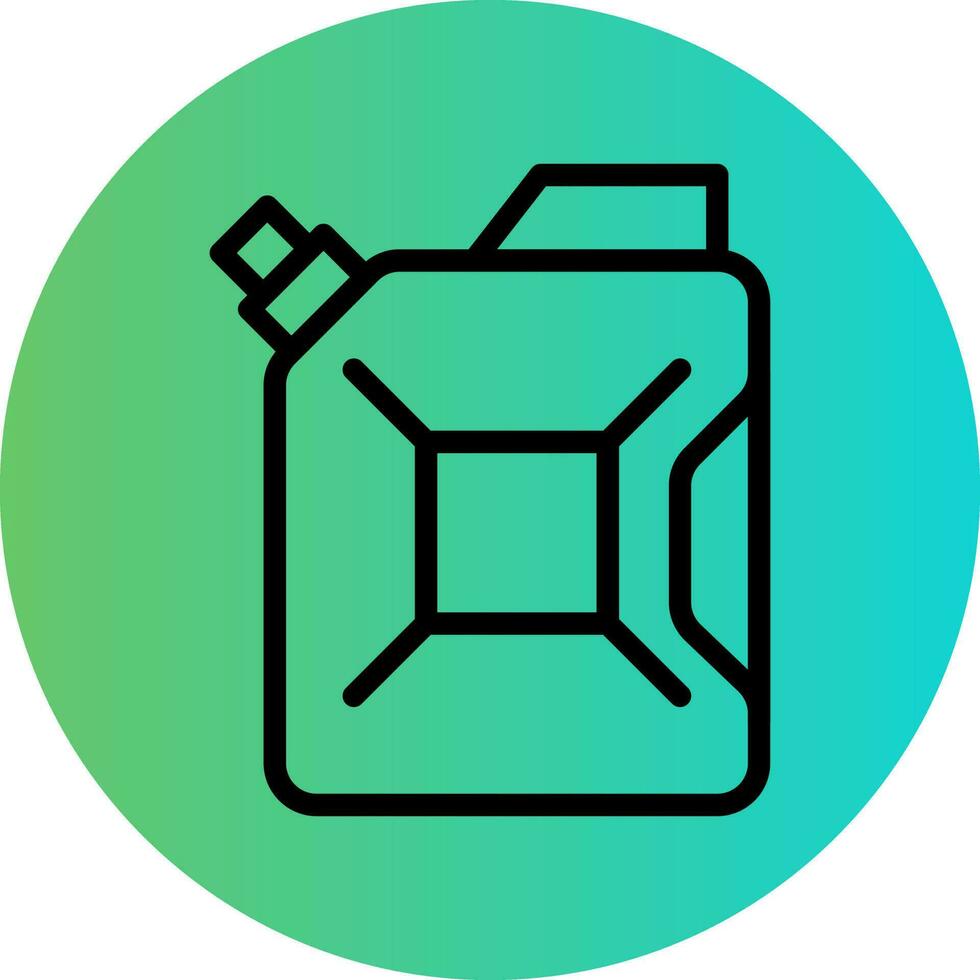 Canister Vector Icon Design