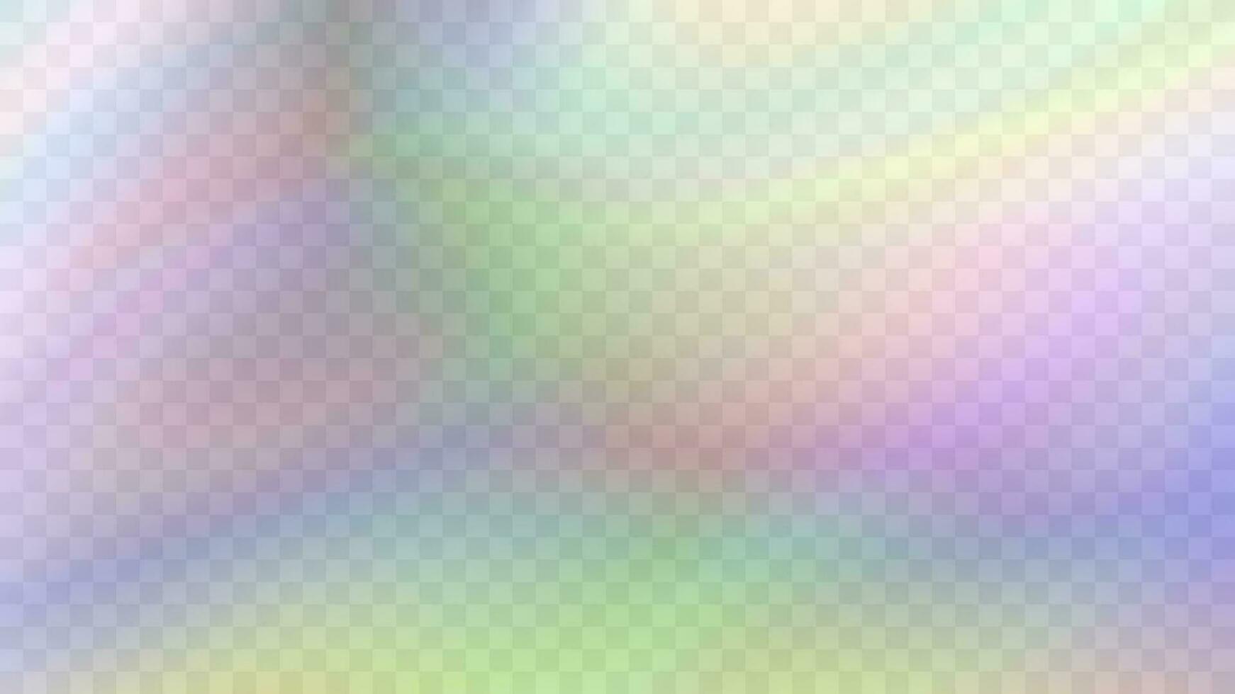 Modern blurred gradient background in trendy retro 90s, 00s style. Y2K aesthetic. Rainbow light prism effect. Hologram reflection. Poster template for social media posts, digital marketing vector