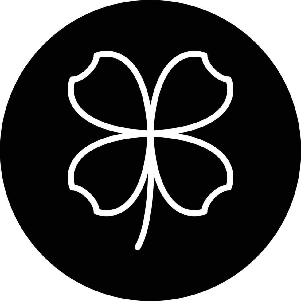 Clover Vector Icon Design