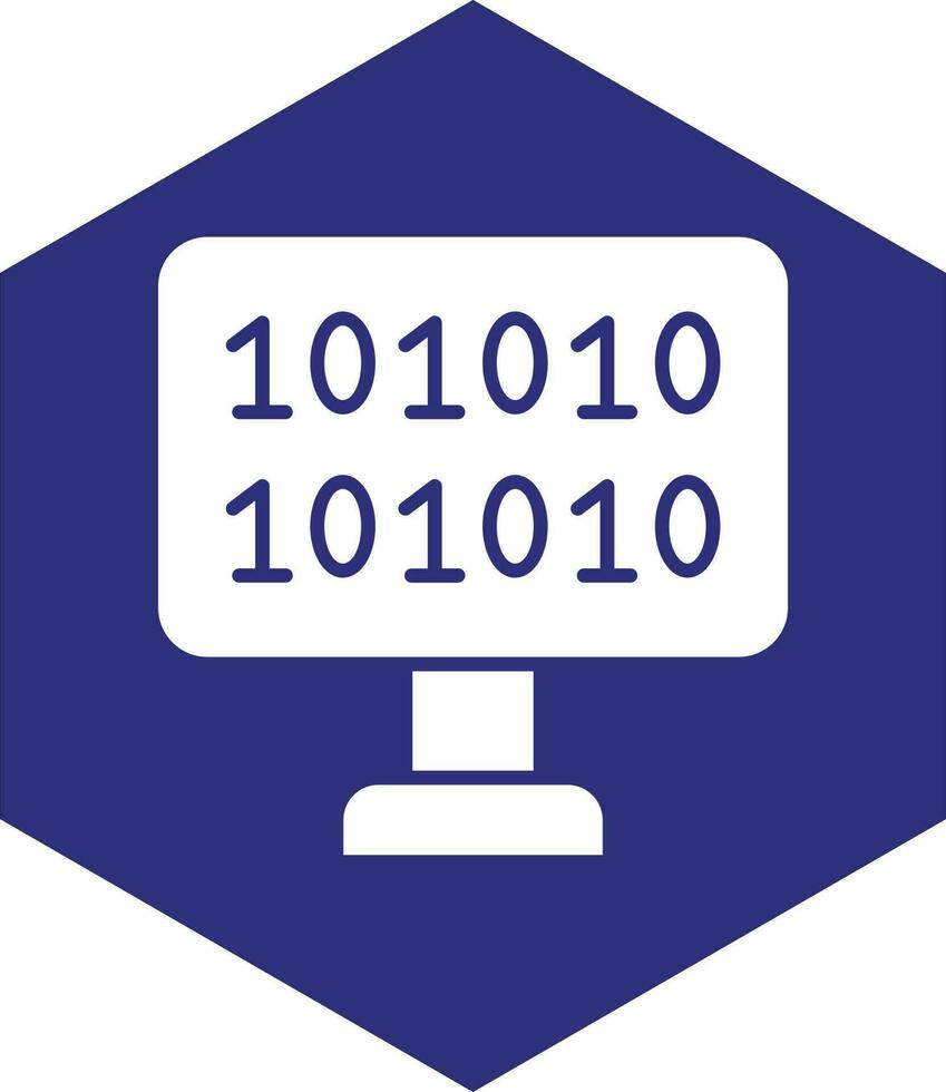 Binary Code Vector Icon design 23358980 Vector Art at Vecteezy