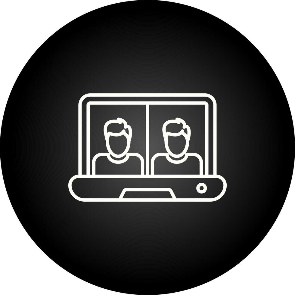 Online Class Vector Icon