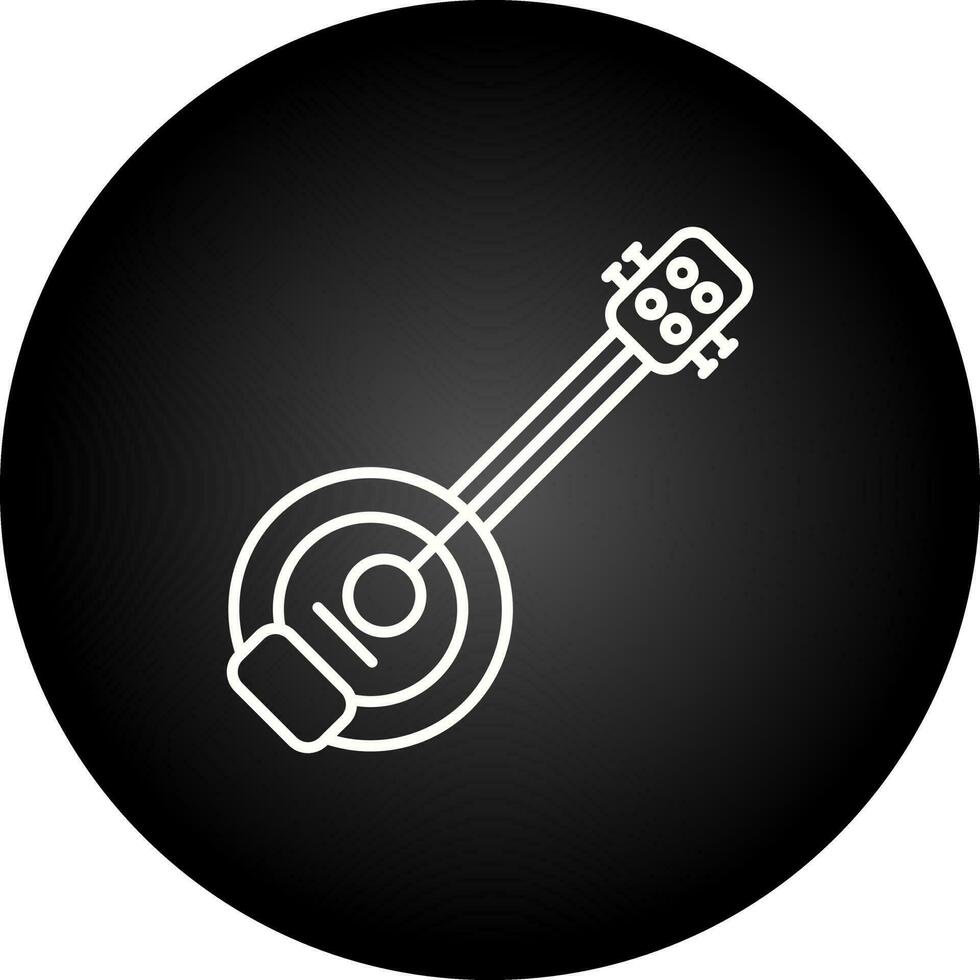 Mandolin Vector Icon