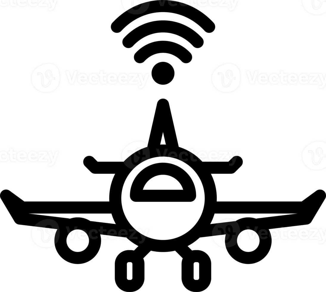autopilot flygplan ikon, internet av saker ikon. png