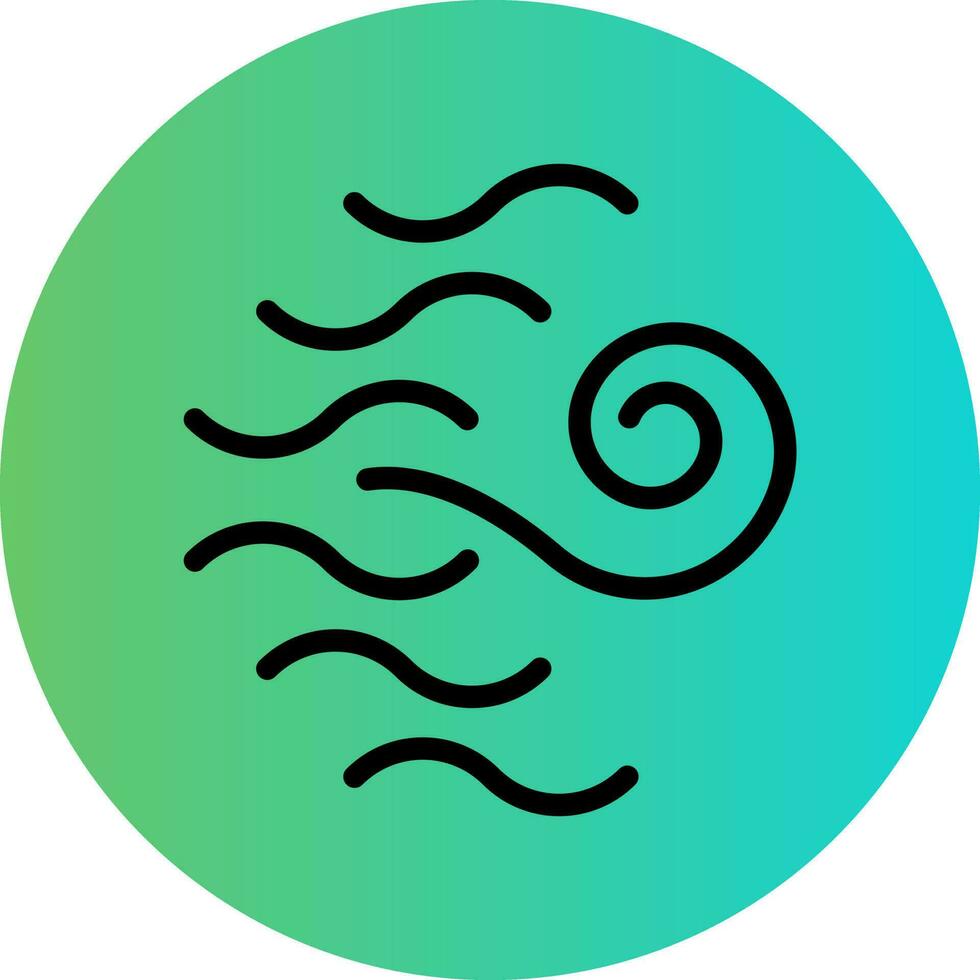 Wind Vector Icon Design