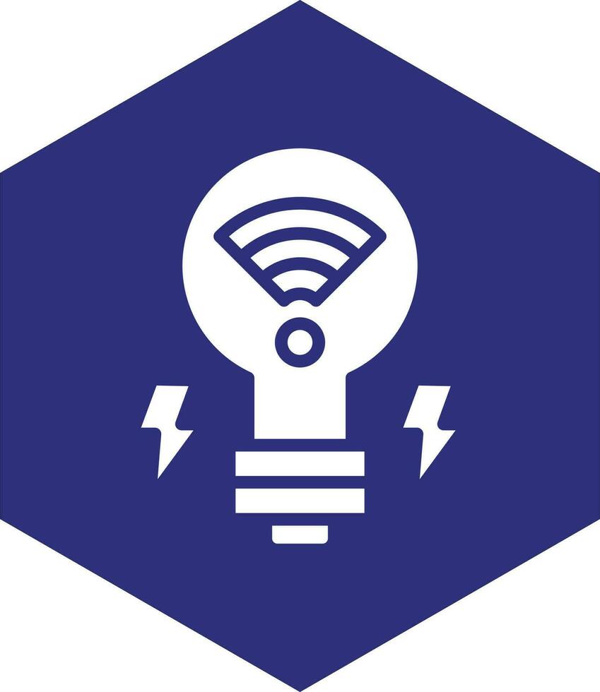 diseño de icono de vector de energía inteligente