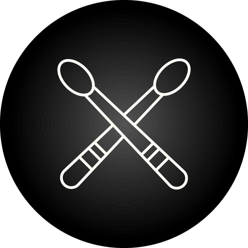 Drumsticks Vector Icon