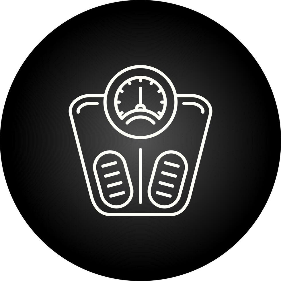 Weight Scale Vector Icon