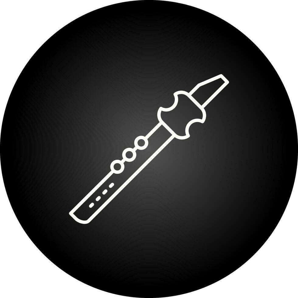 Flute Vector Icon