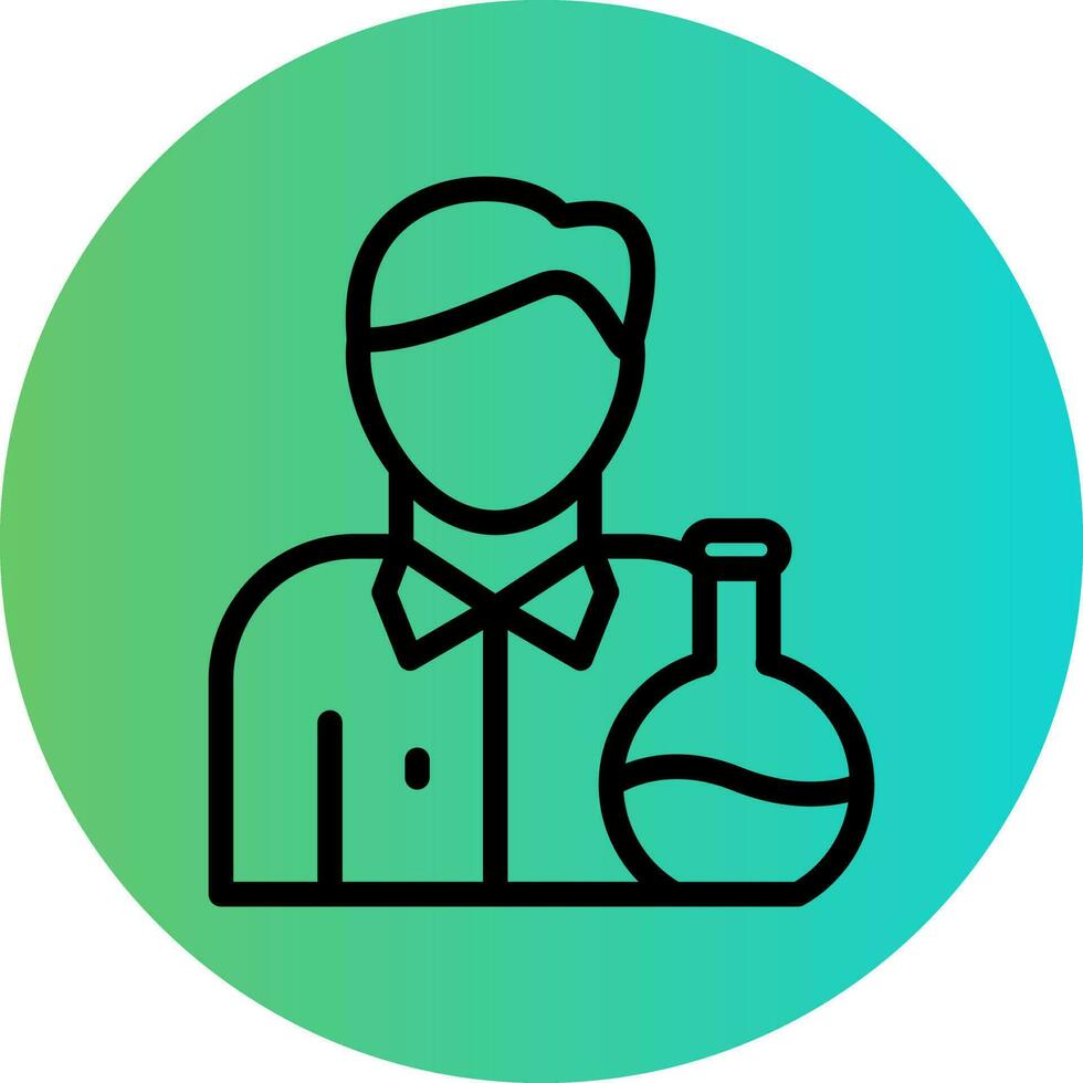 Chemist Vector Icon Design