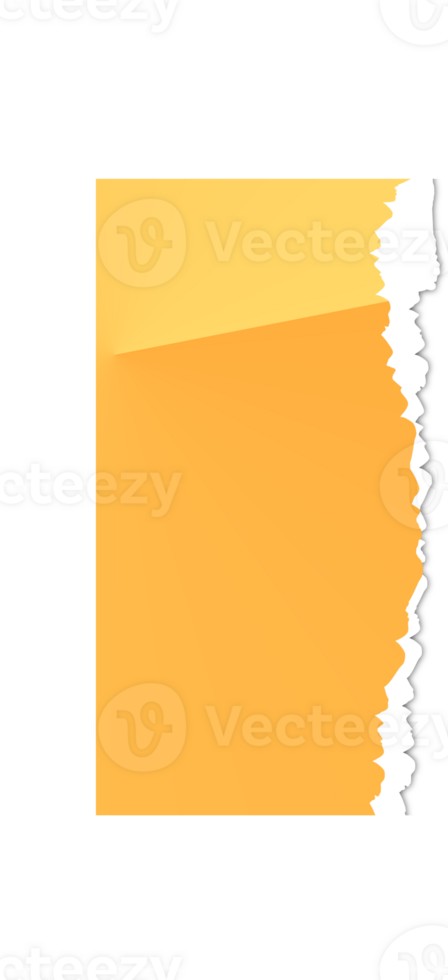 gescheurd papier banner png