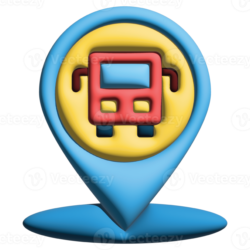 bus stop pin png