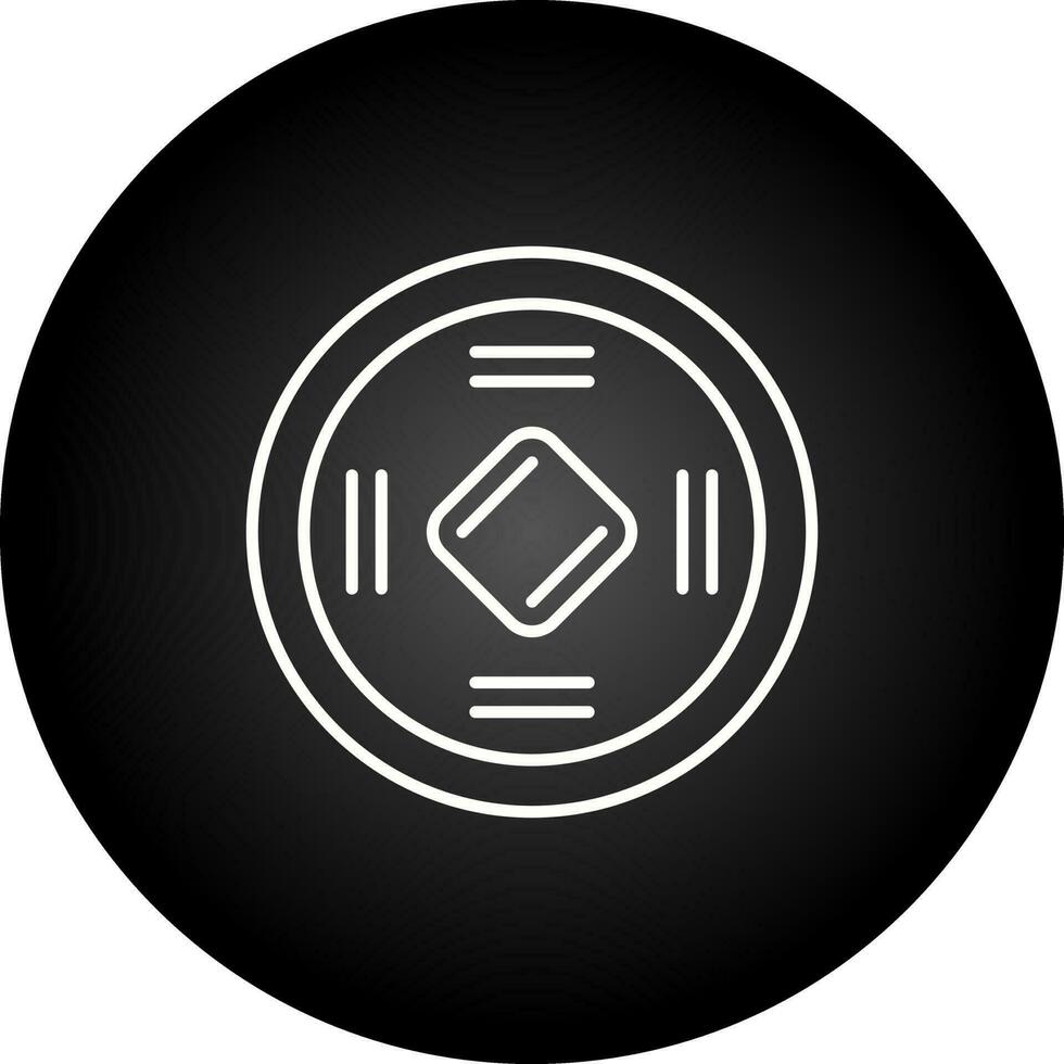 Lucky Coin Vector Icon