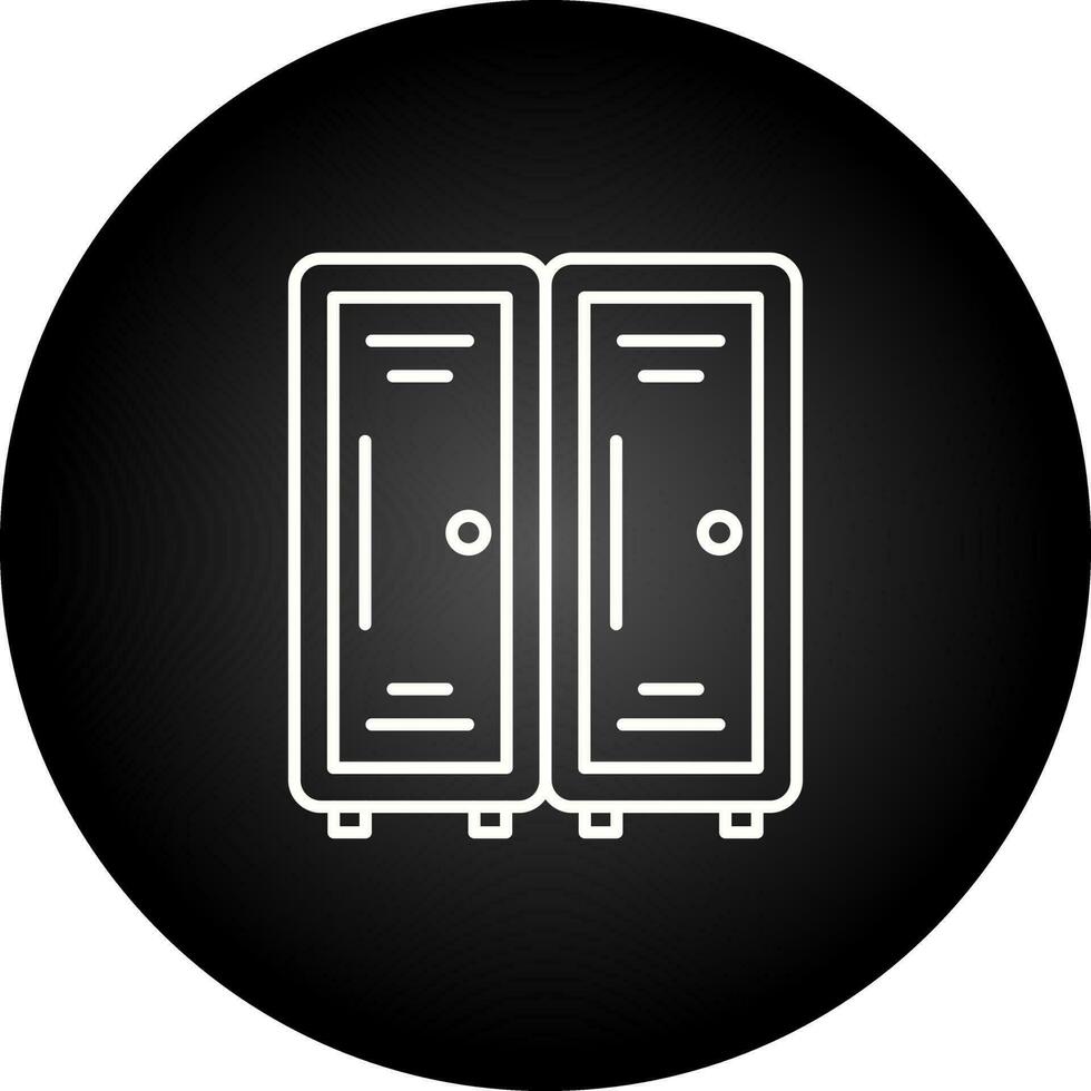 Locker Room Vector Icon