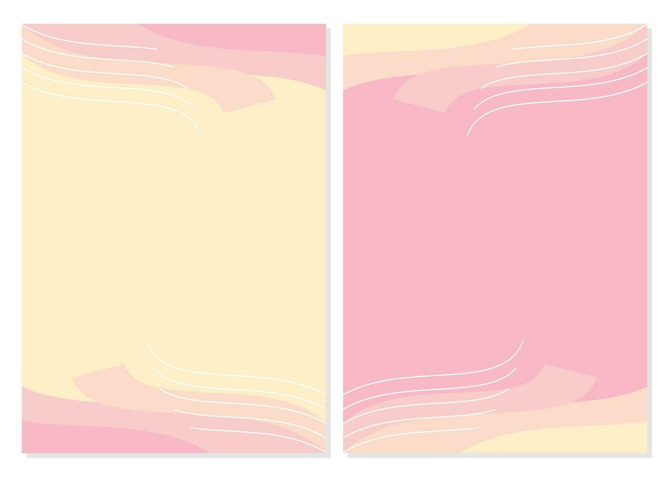 Abstract shape background with empty space for text. Template for poster, greeting card, business card, flyer, banner, cover. vector