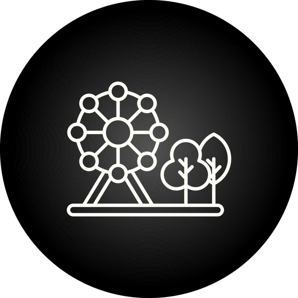 Park Vector Icon