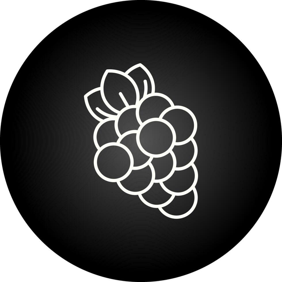 Grapes Vector Icon