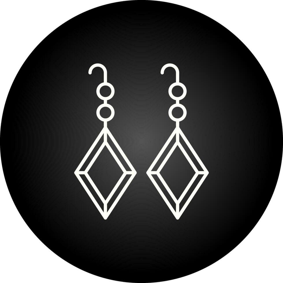 Earrings Vector Icon