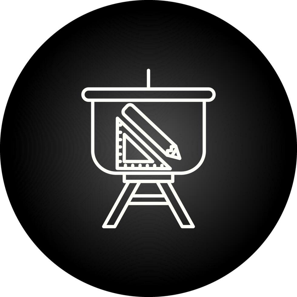 Designing Presentation Vector Icon